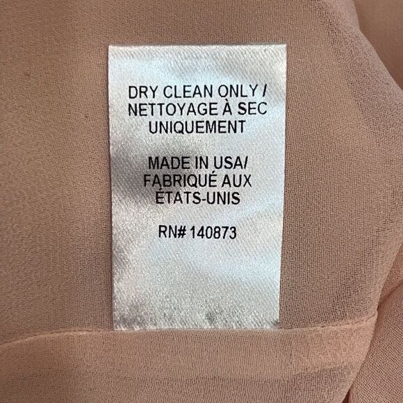 NWT LoveShackFancy Smocked Washed Silk Maxi Dress In Powder Pink- Size XS - Picture 13 of 15